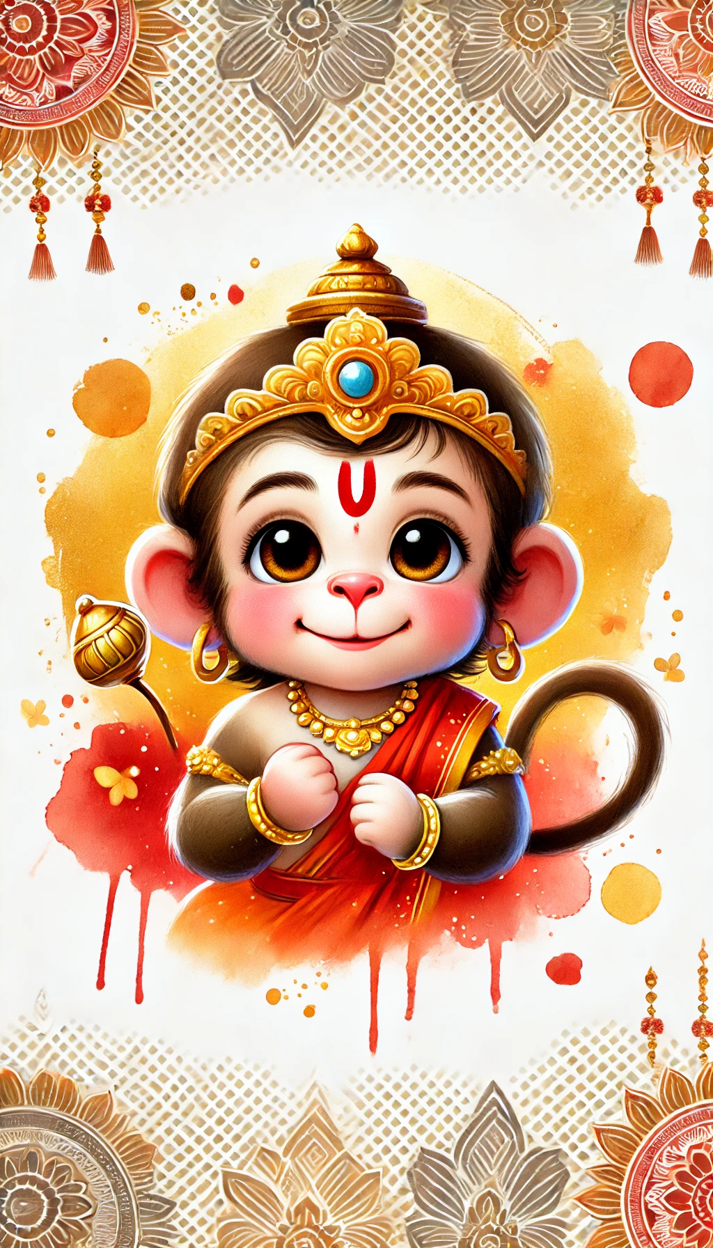 Cute Hanuman